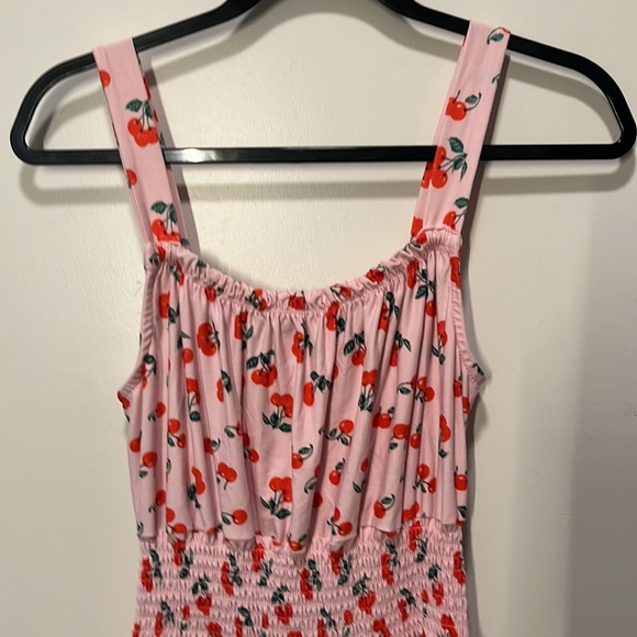 🍒 Cute! Pink Cherry Romper 🍒 - Picture 2 of 6